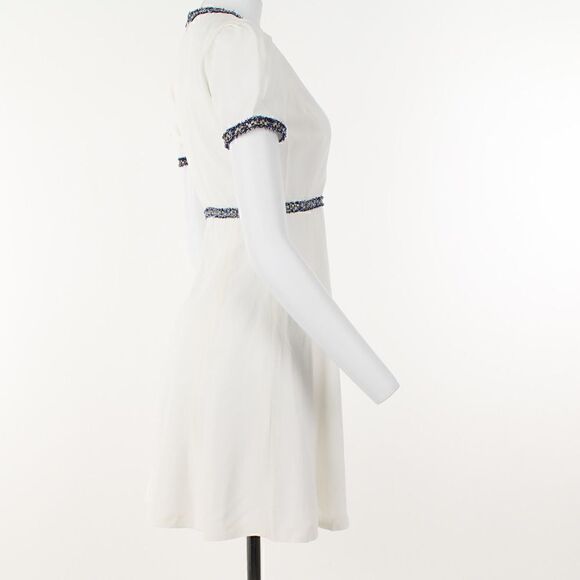 Sandro Reyan Tweed Trim Dress - Picture 5 of 5